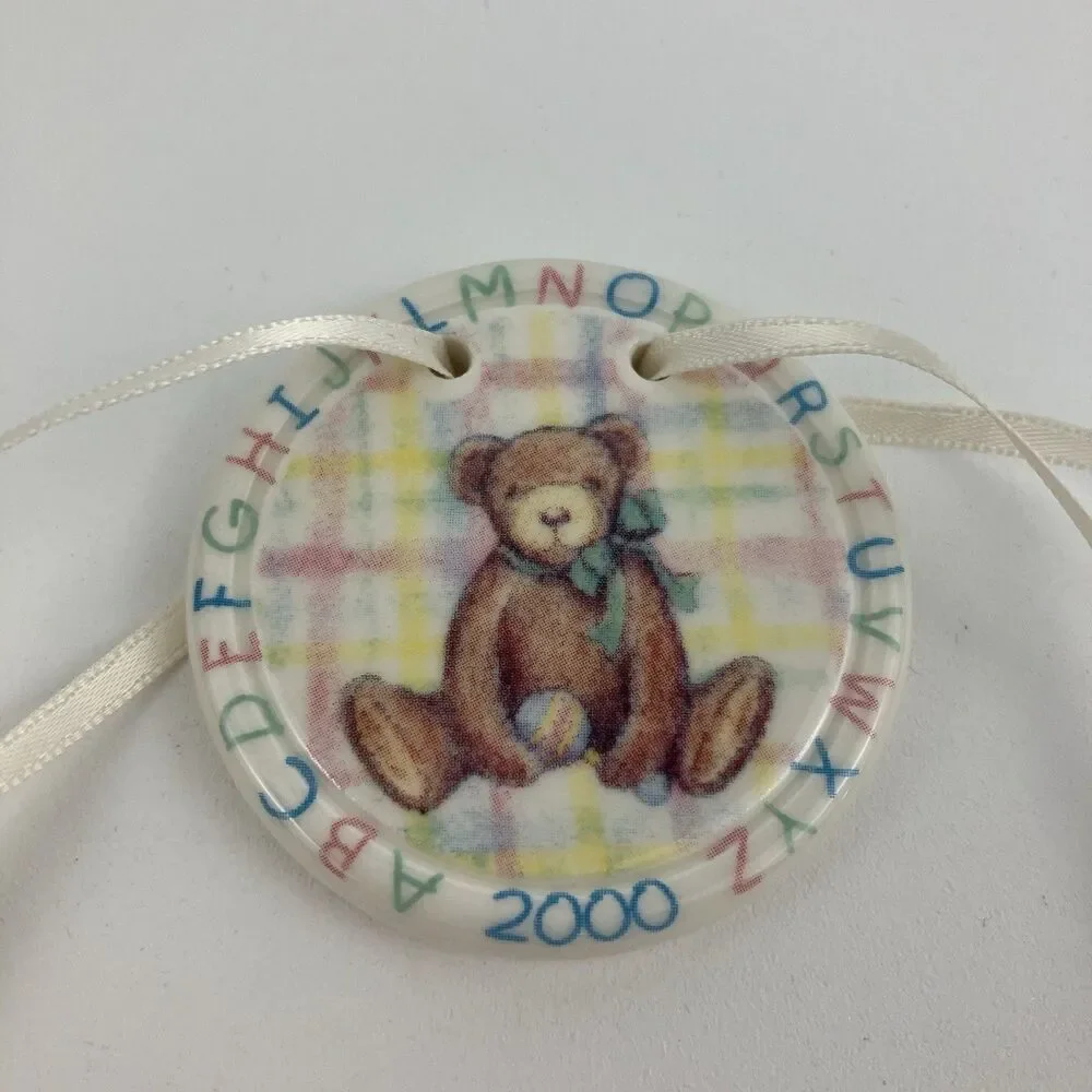 Longaberger Baby Basket Tie On Trim Accessory 2000 | /w Box 2